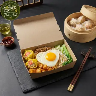 Hình ảnh Mì Trộn Xíu Mại Thanh Cua 2V Trứng Lòng Đào