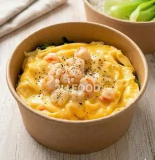 Cơm Phủ Trứng Tôm - Súp Rong biển - 58.000 ₫ tại 2LI Food - Cơm Gà, Cơm Trứng & Mì Trộn - Nguyễn Thị Thập