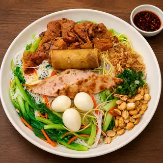 BÚN GẠO MÌ XÀO Đặc Biệt ( BEST SELLER ) - 52.000 ₫ tại Bún Siêu Thịt Nướng 29K - Vườn Chuối