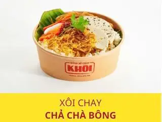 Xôi chay Chả + Chà Bông - 32.000 ₫ tại Bánh Mì Chay KHÔI - Thoại Ngọc Hầu