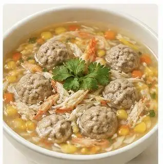 Súp Cua Bò Viên - 48.000 ₫ tại Súp Cua Nhi - 68 Đồng Đen