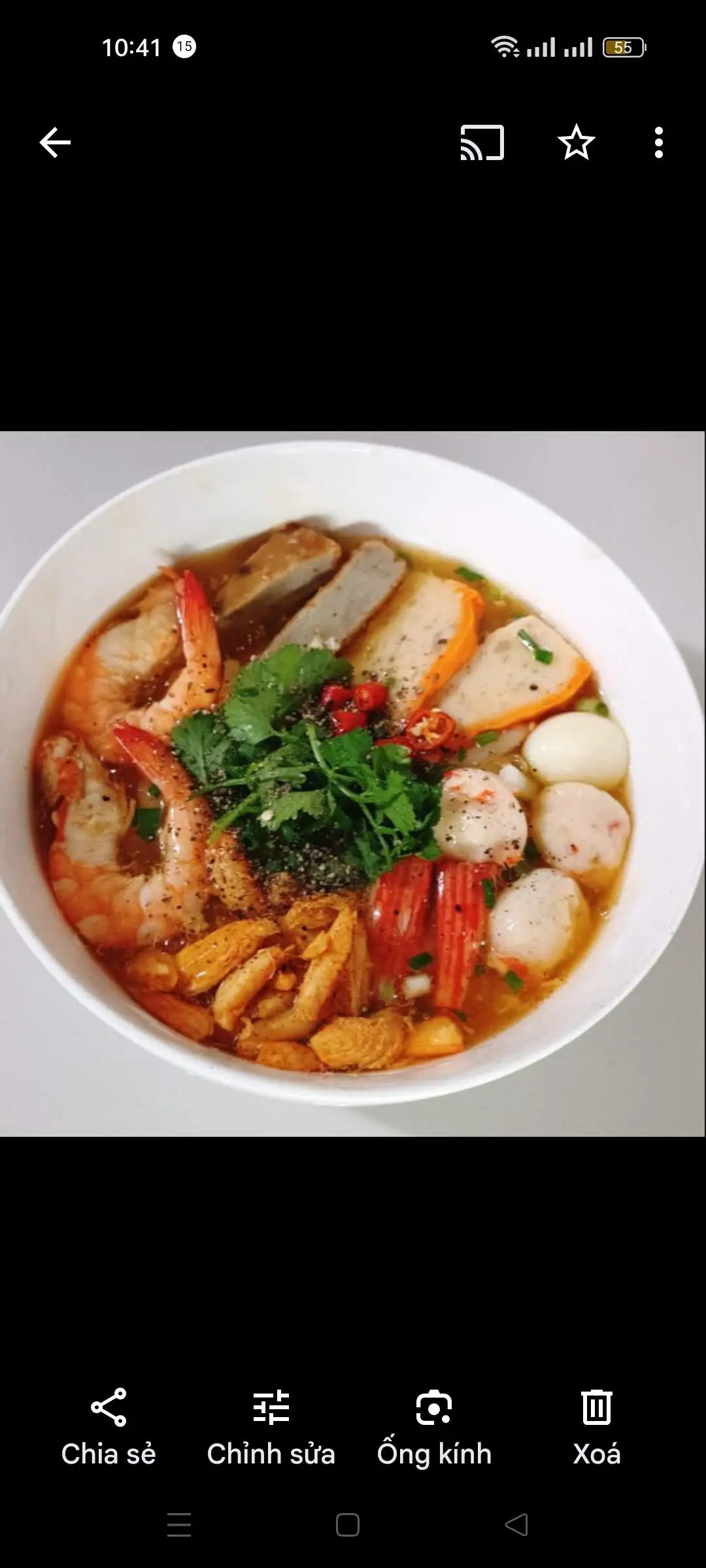 BÁNH CANH CUA (TÔ ĐẶC BIỆT) - 69.000 ₫ tại Bánh Canh Cua Quỳnh Hương - Đường Số 28