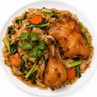 Hình ảnh Hủ tiếu gà chiên
