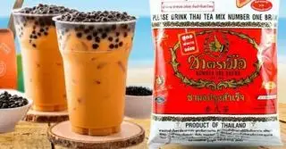 Trà Sữa Thái Đỏ (Full Topping) - 30.000 ₫ tại Vanilla Tea & Milktea - Tôn Thất Thuyết