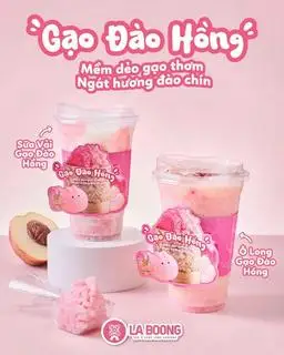 Hình ảnh Ô Long Gạo Đào Hồng