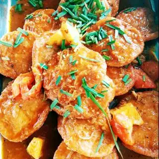 cơm Chay thập cẩm+ chả chén - 30.000 ₫ tại Cơm Chay Diệu Thật - Ung Văn Khiêm