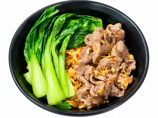 Hình ảnh Mì trộn thịt bò