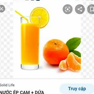 Hình ảnh Nước ép cam dứa