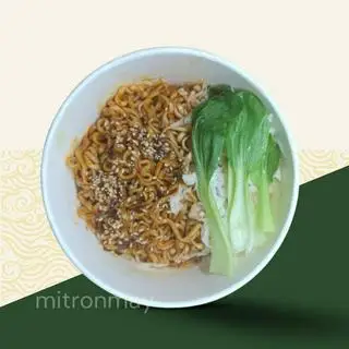 Mì Cay SamYang Xúc Xích - 65.000 ₫ tại Mì Trộn Mây - Cá Viên Chiên & Trà Tắc - Đoàn Văn Bơ