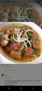 phở tái nạm - 85.000 ₫ tại Phở Bò, Bò Kho & Bún Bò Huế - Trần Hưng Đạo