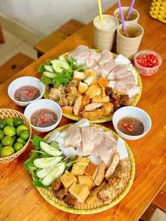 Hình ảnh Combo Bún Đậu Đầy Đủ + Sữa Đậu 