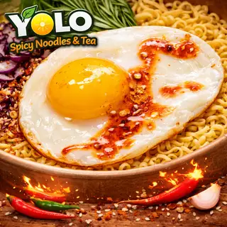 Trứng thêm - 12.000 ₫ tại YOLO - MÌ CAY KHÔ & TRÀ - Điện Biên Phủ