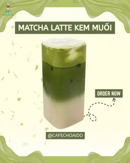 Hình ảnh Matcha Latte Kem Muối