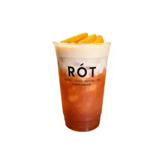 Trà đào sữa - 42.000 ₫ tại R.Ó.T - Cà Phê, Cacao & Matcha - Cộng Hoà