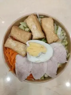 Hình ảnh Bún Nước Tương, Thịt luộc, Đậu Hũ, 1/2 Trứng Gà Luộc 