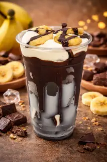 Hình ảnh Sữa Chuối Socola Giòn Béo Mịn – Topping Chuối Giòn