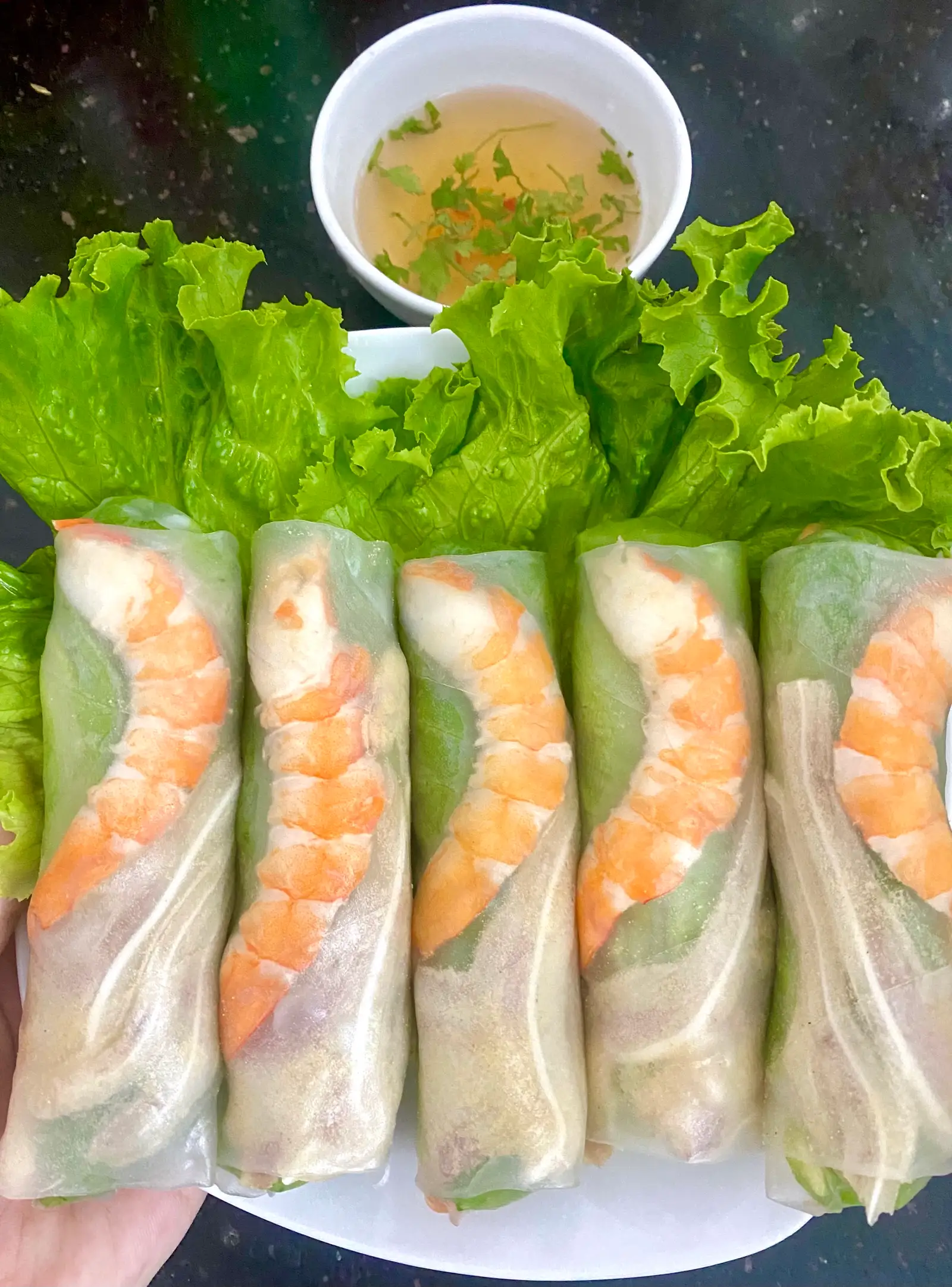 Hình ảnh Cuốn tôm - tai heo