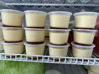 bánh flan - 12.000 ₫ tại Quán Chay Song Hỷ - Tân Hòa 2