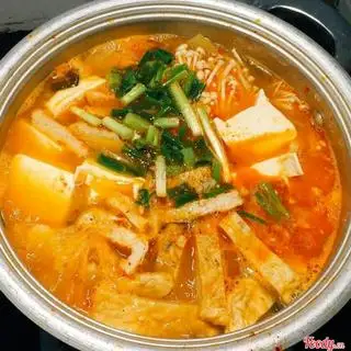 Hình ảnh Canh kim chi thịt bò 