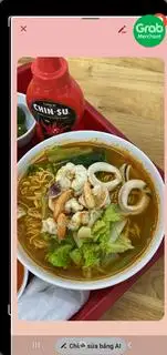 Hình ảnh Mỳ Nấu Hải Sản  (Đầy  Đủ)