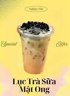 Lục trà sữa mật ong - 47.000 ₫ tại Trà Sữa Nghiện Nhé - Võ Duy Ninh