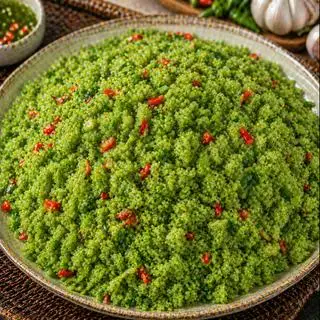 Hình ảnh Cơm chiên muối ớt xanh 