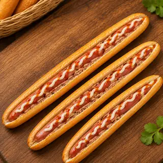 BMQ Xúc xích - 23.000 ₫ tại MiniChic - Bánh Mì Que & Sữa Chua Lắc - Nguyễn Gia Trí