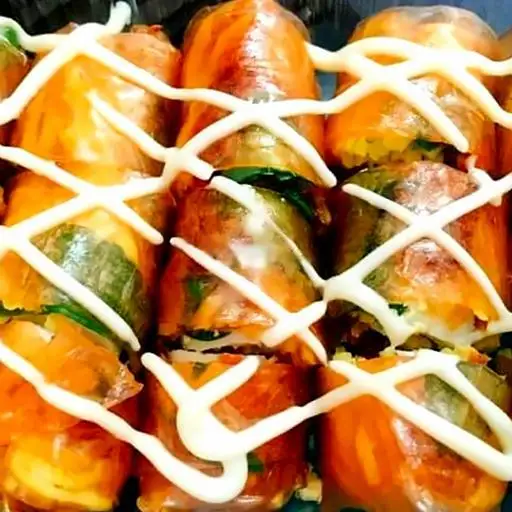 Bánh tráng cuốn - 1 cuốn dài - 9.000 ₫ tại Long Bánh Tráng - Bùi Đình Túy