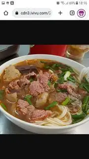 bún bò tái+chả  - 50.000 ₫ tại Ánh Tuyết - Bún Bò Huế & Mì Quảng - Cách Mạng Tháng 8