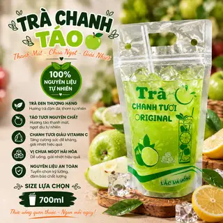 Hình ảnh TRÀ CHANH TÁO 700ML
