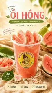 Hình ảnh Trà ổi hồng
