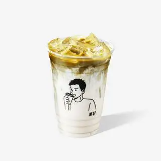 Hình ảnh Hojicha sữa tươi