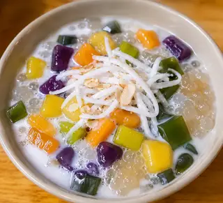 Hình ảnh Chè khoai dẻo trân châu thạch