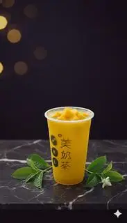 Trà Xoài - Chanh Dây (M) - 29.000 ₫ tại Mei 美 BlackTea - Trà Sữa & Sandwich - Đoàn Văn Bơ