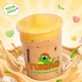 Hồng Trà Sữa kem phô mai mặn - size L - 35.000 ₫ tại Trà Sữa TuiBao - Phan Đình Phùng