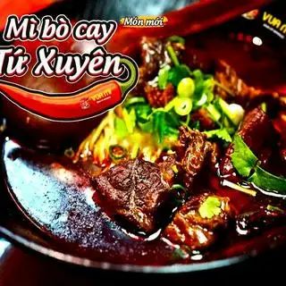 Mì Bò Cay Tứ Xuyên Khô - Món Mới - 80.000 ₫ tại  Vua Mì - Mì Bò Đài Loan - Cao Thắng