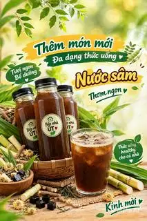 Hình ảnh nước sâm rong biển 6 vị