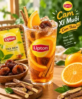 Hình ảnh Lipton Cam Thảo