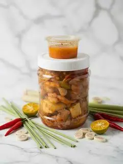 CHÂN GÀ RÚT XƯƠNG SỐT THÁI 500G - 170.000 ₫ tại Cà Phê Và Ăn Vặt Cô Duyên - Rau Má & Chân Gà Sốt Thái - Hồng Bàng