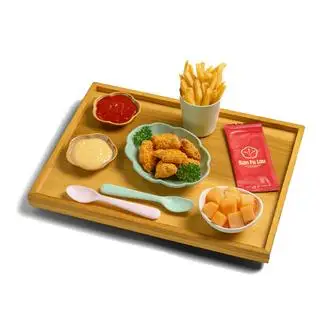 Hình ảnh Set Gà Lắc Phô Mai & Khoai Tây Chiên
