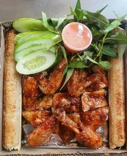 Hình ảnh gà nướng sốt ot 
