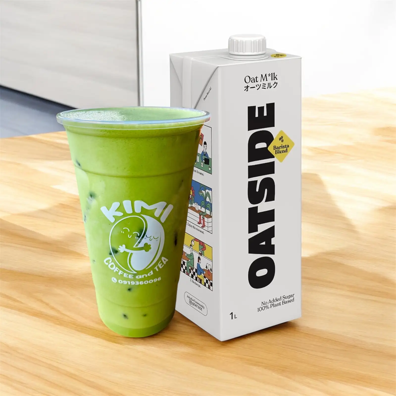 Hình ảnh cold wish matcha sữa yến mạch 700ml