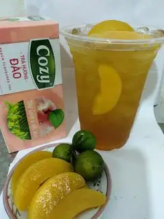 Hình ảnh Trà Đào Ly 800ml