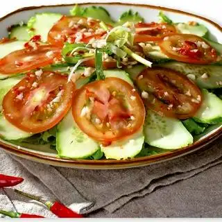 Hình ảnh Salad cà chua dưa chuột