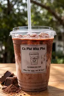 Cacao sữa - 26.000 ₫ tại Cà Phê Nhà Phú - Matcha, Cacao Sữa Dừa & Ăn Vặt - Nguyễn Thái Sơn 