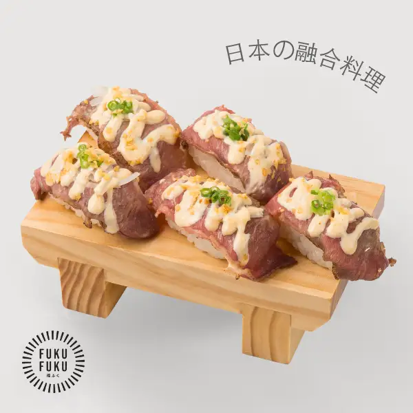 Hình ảnh Cơm Nigiri Spicy Cheese Flamed Wagyu