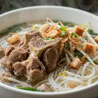 Hình ảnh hủ tiếu xương.
