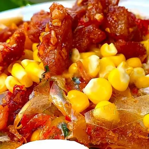 Bánh tráng trộn thập cẩm tép mỡ mắm hành trứng cút - 37.000 ₫ tại Long Bánh Tráng - Bùi Đình Túy