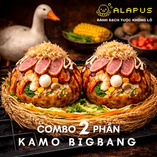 Combo 2 phần Kamo Bigbang - 93.000 ₫ tại TAKO PLUS - Bánh Bạch Tuộc Khổng Lồ, Mì Trộn & Cơm Trộn Hàn Quốc - Tô Hiến Thành