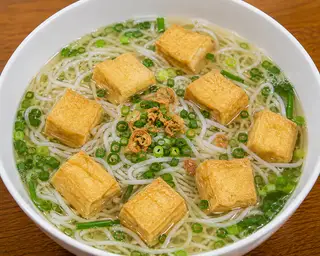 Hủ tiếu đậu hũ - 42.000 ₫ tại Hủ Tiếu Bò Viên 014 - Chung Cư Ngô Gia Tự